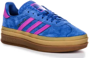 Adidas Gazelle Bold W In Blue For Women Shoes Adidas