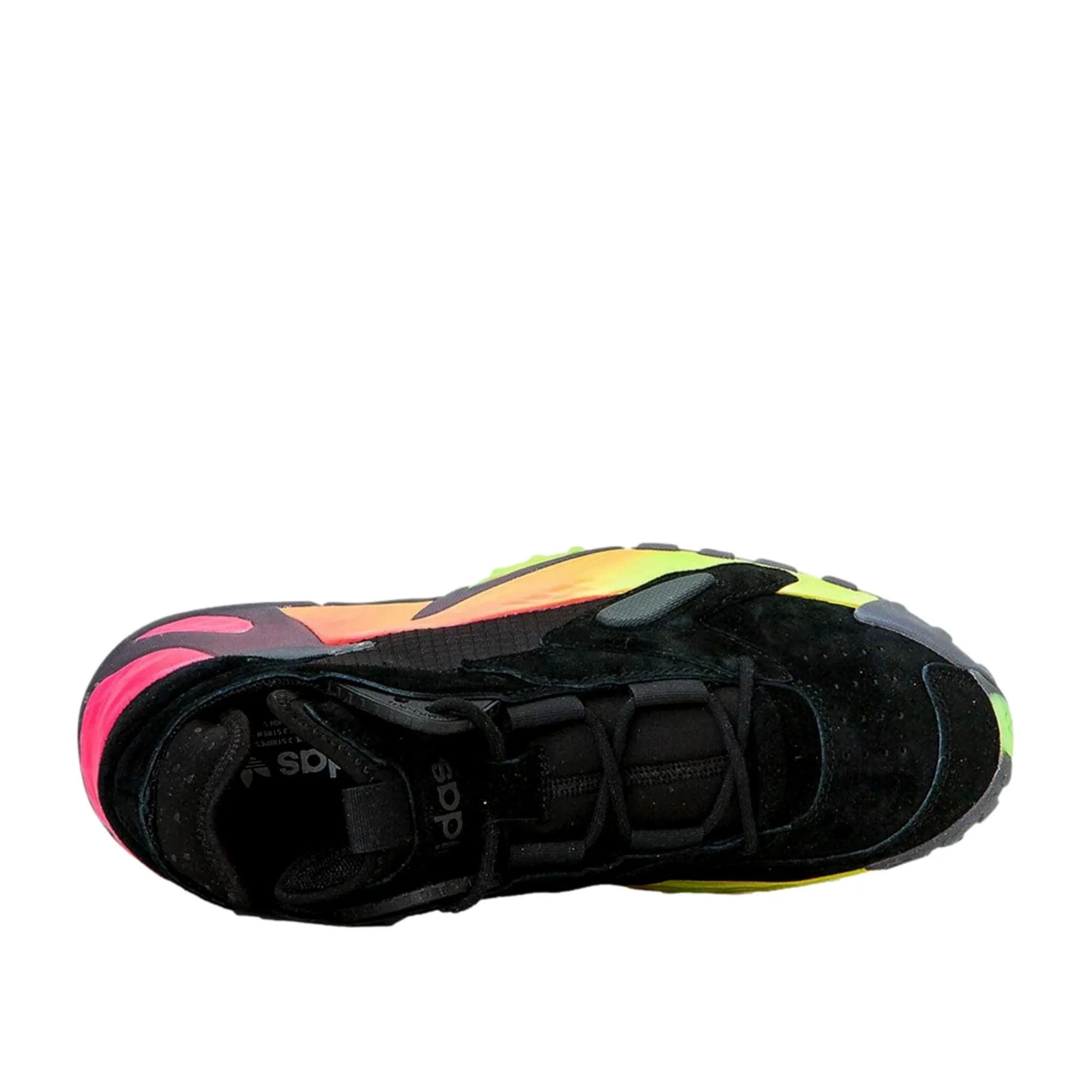 Adidas Streetball Core Black/Solar Yellow-Shock Pink  EF1906 Men's