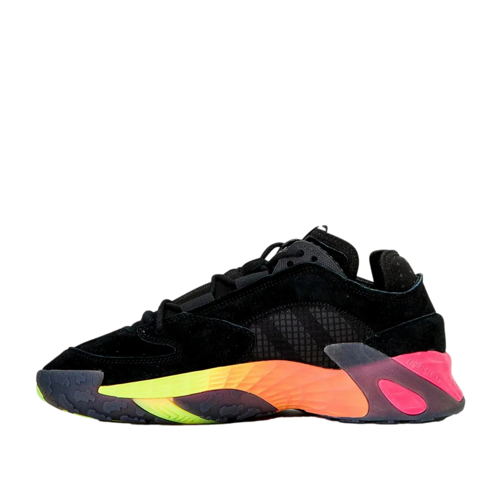 Adidas Streetball Core Black/Solar Yellow-Shock Pink  EF1906 Men's