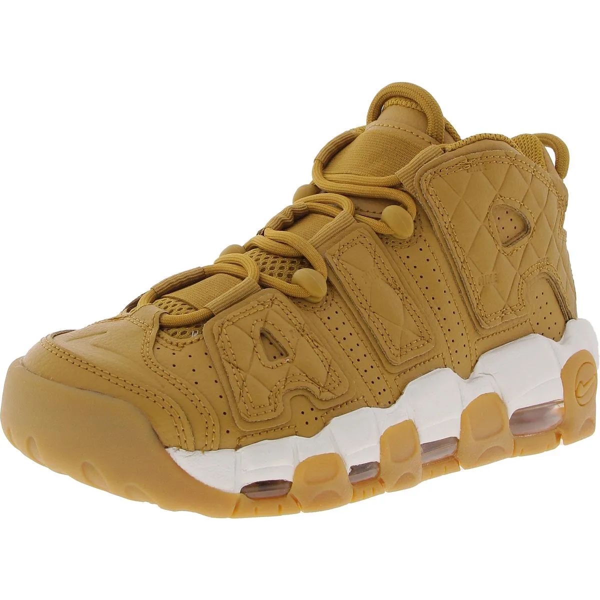 Air More Uptempo Womens Perforated Manmade Running & Training Shoes