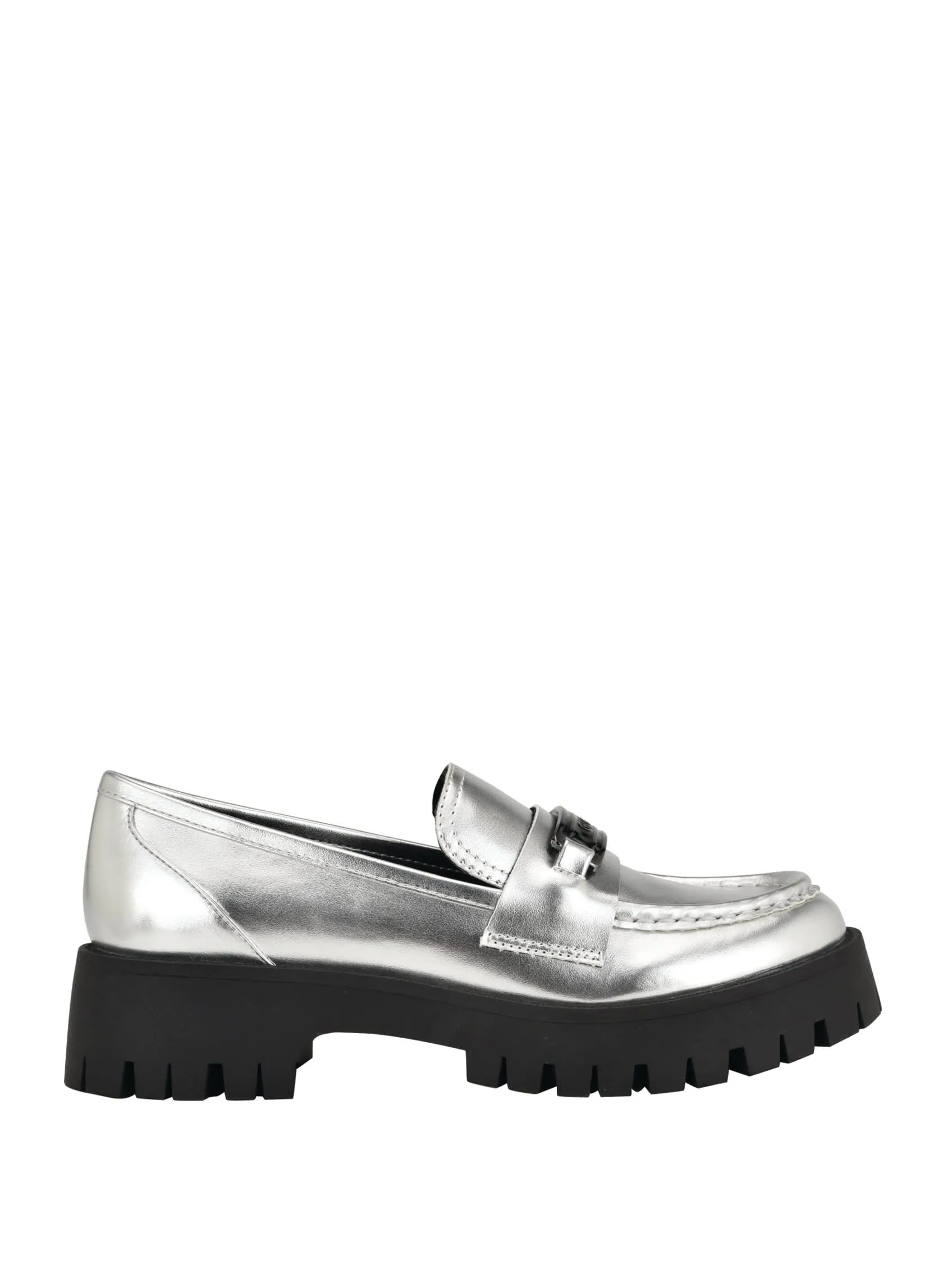 Apply Faux-Leather Logo Loafer Hey Dude Shoes