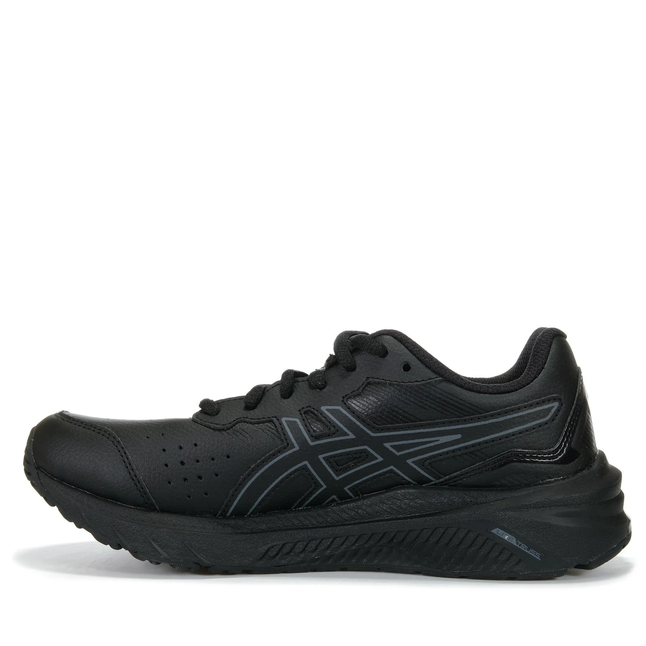 Asics GT-1000 LE 2 Wide (D) Womens Black/Black