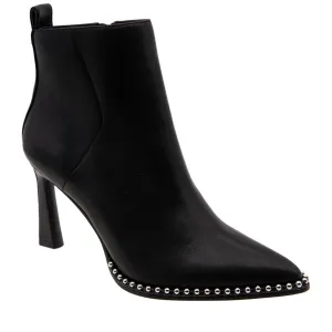Beya Womens Beaded Pointed Toe Booties