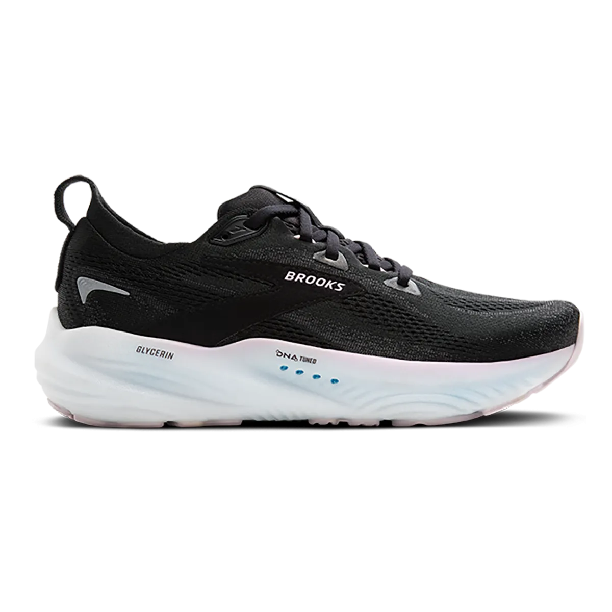 Brooks Glycerin 22 Black - Orchid Ice - White