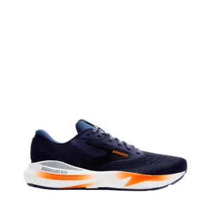 Brooks Men's Adrenaline GTS 24 Running Shoes in Peacoat/Orange/White SS25