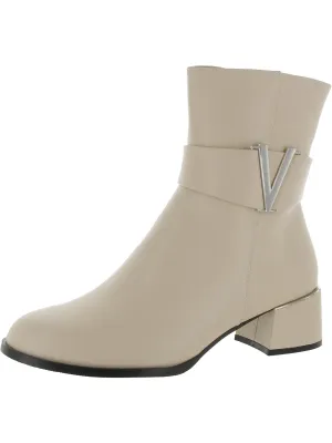 Cadence Womens Leather Booties