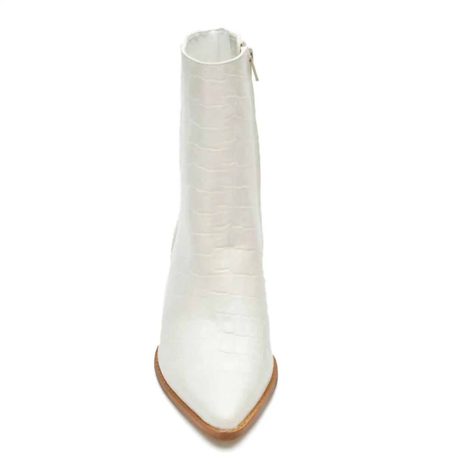 Caty Bone Boots In White
