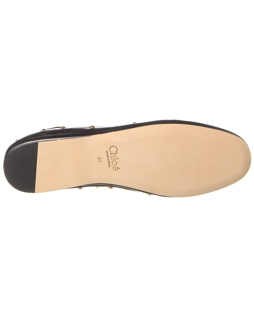 Chlo�� Eia Leather Ballerina Flat