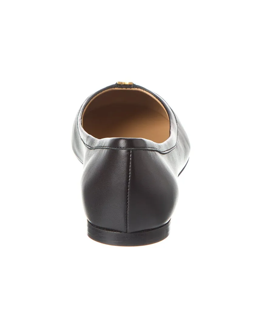 Chlo�� Lauren Leather Ballerina Flat