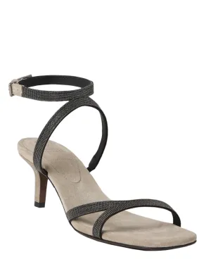 City Monili Kitten Heel in Dark Beige