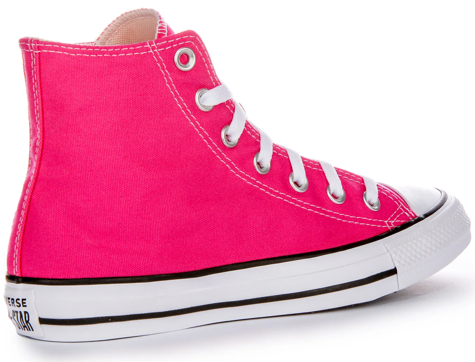Converse All Star High A08136C In Fuchsia Pink Shoes Converse