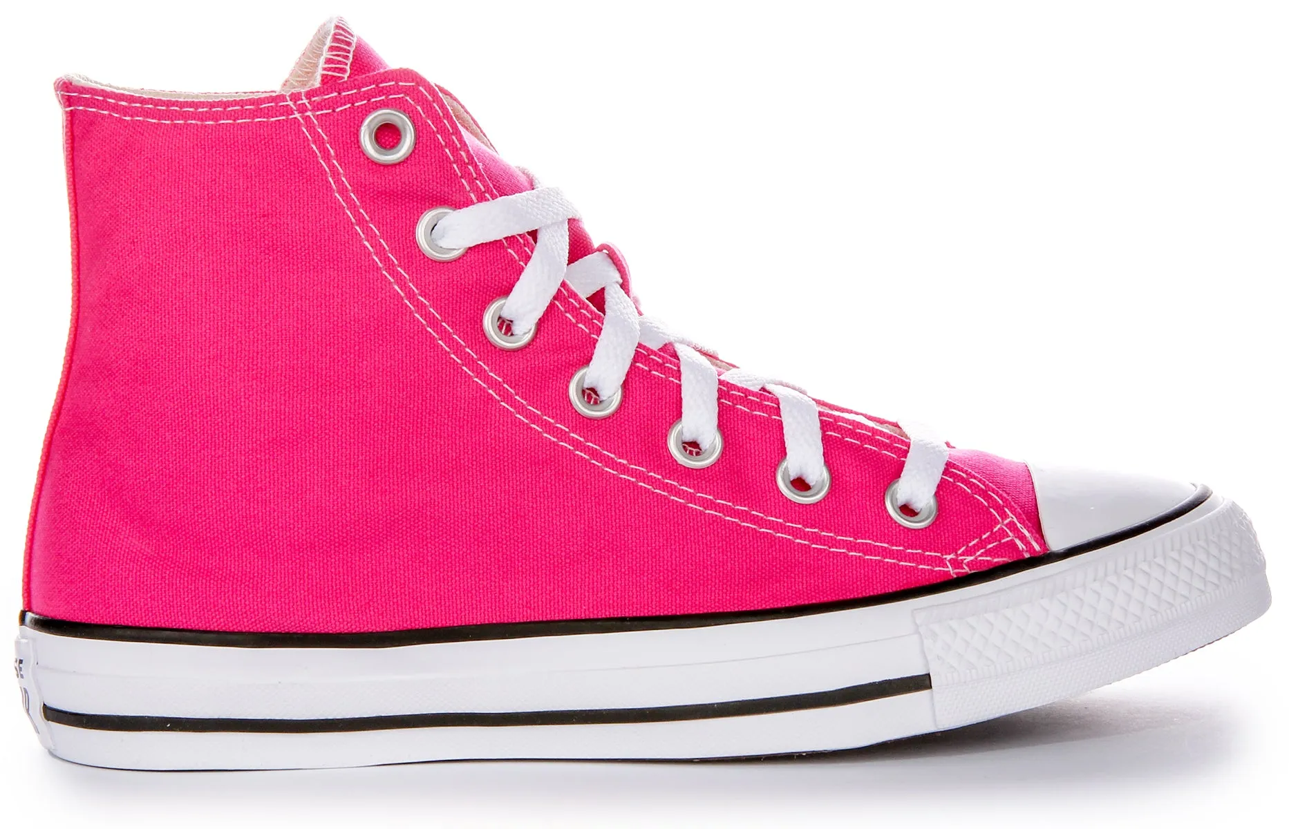 Converse All Star High A08136C In Fuchsia Pink Shoes Converse