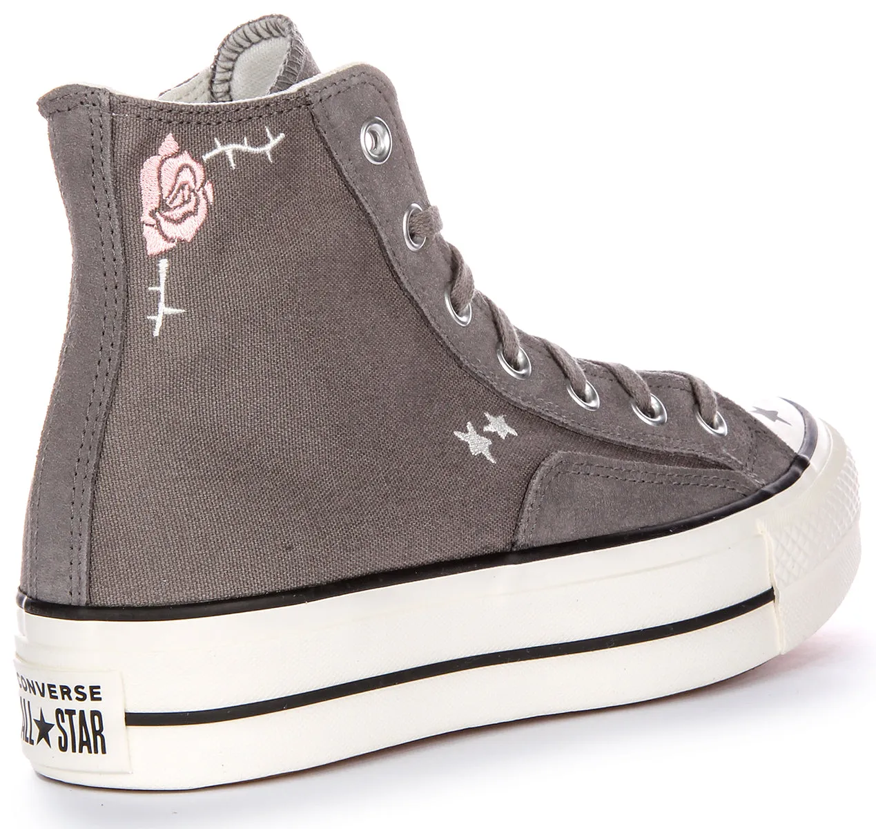 Converse All Star Lift Scribble A09165C In Grey For Women Shoes Converse