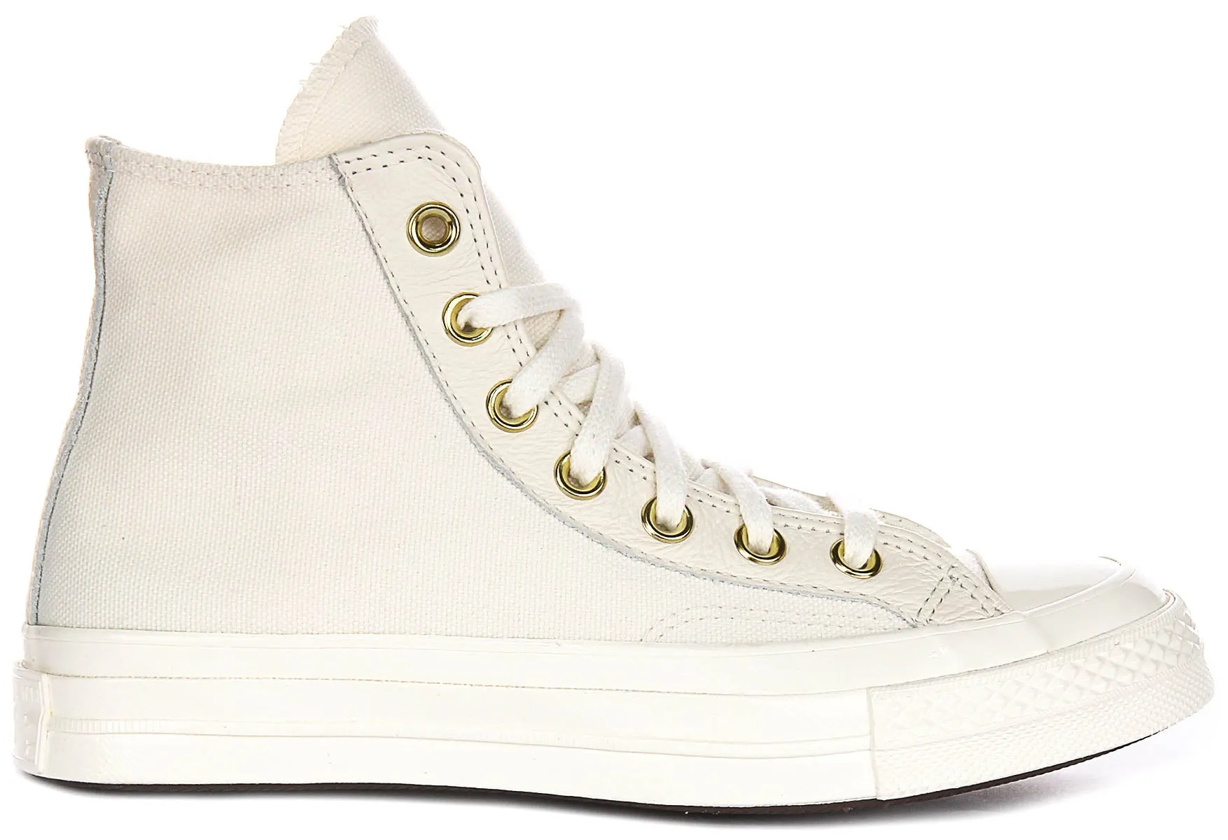 Converse Chuck 70s A12555C In White Gold Logo Shoes Converse