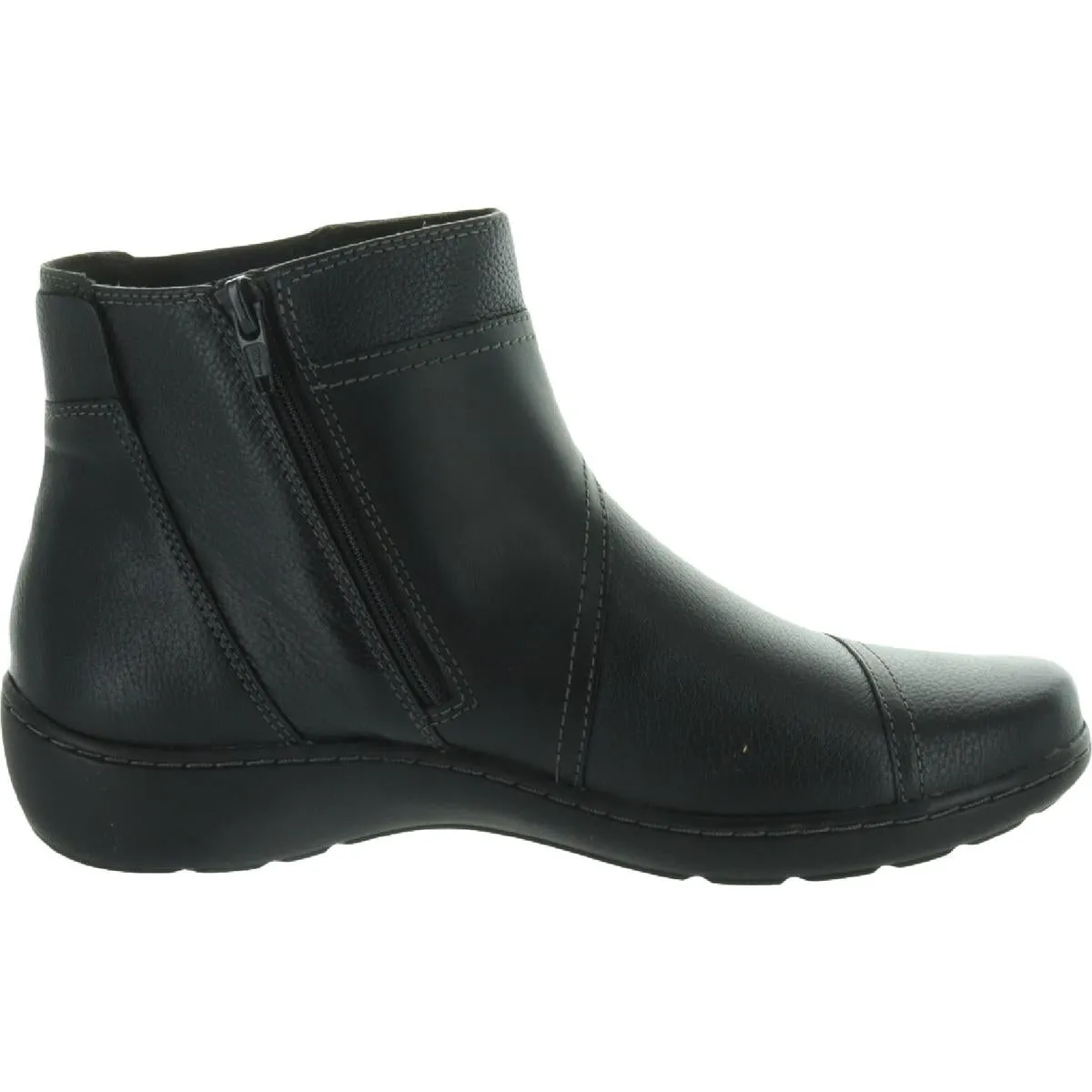 Cora Tropic Womens Pebbled Leather Booties