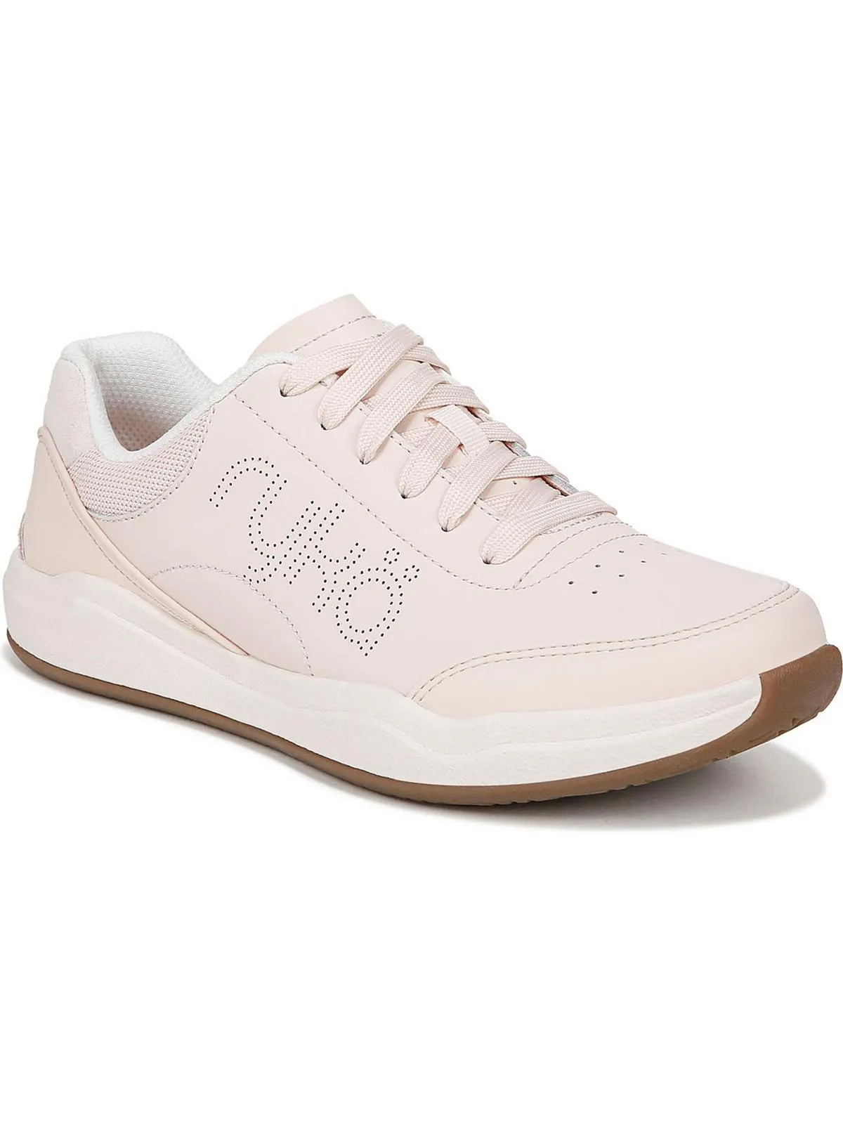 Court Side Womens Leather Lifestyle Athletic and Training Shoes