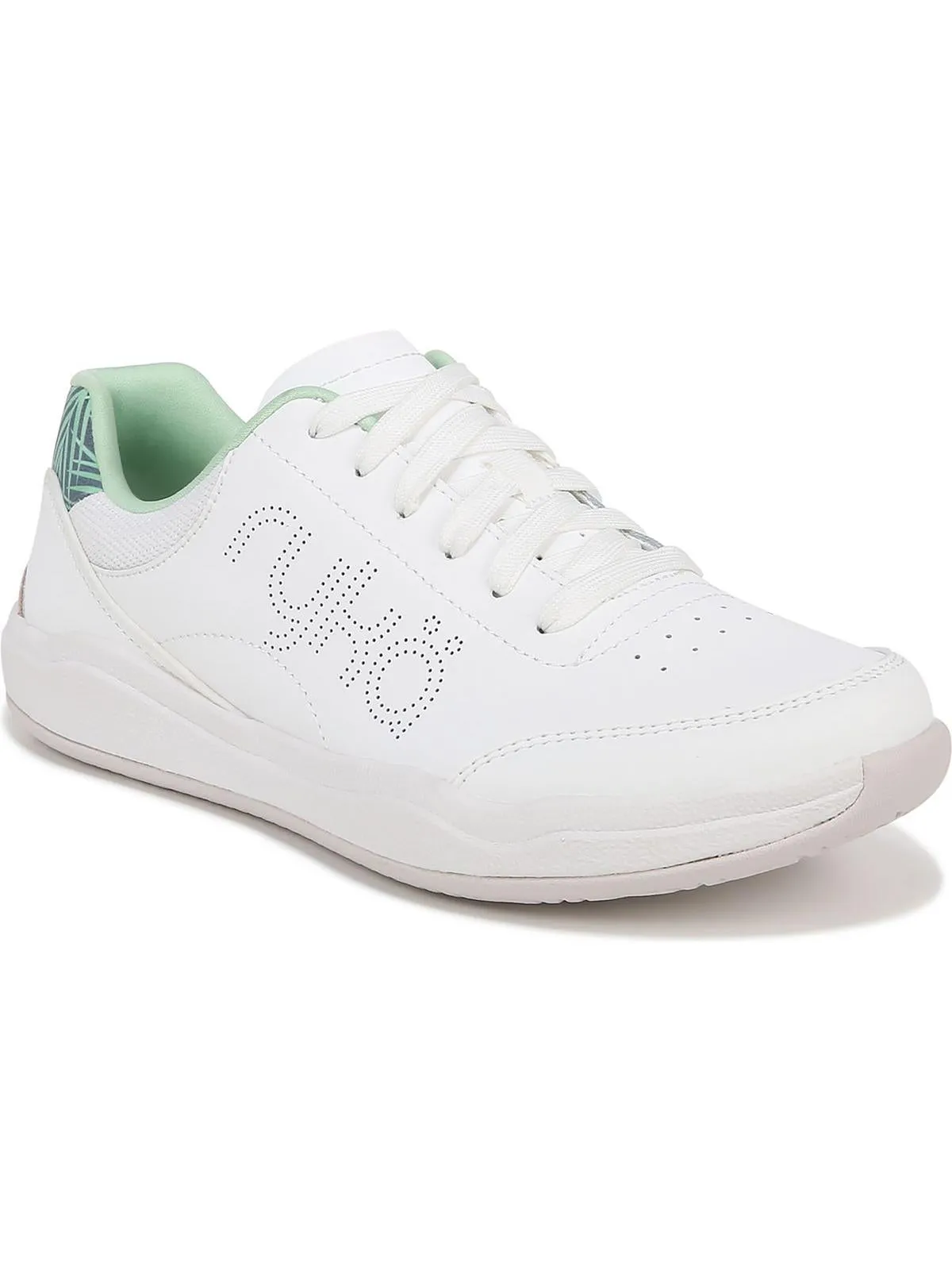 Court Side Womens Leather Lifestyle Athletic and Training Shoes