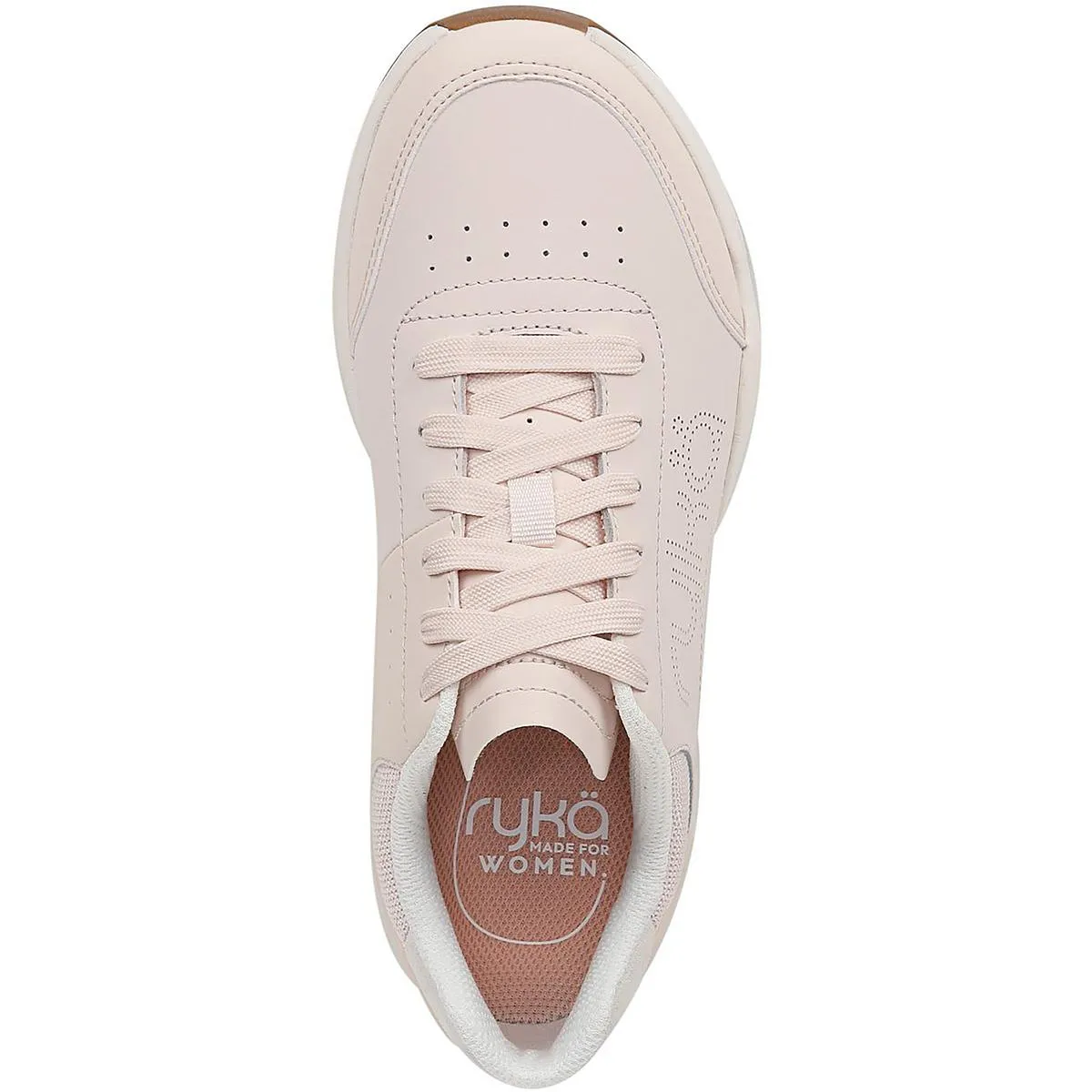 Court Side Womens Leather Lifestyle Athletic and Training Shoes