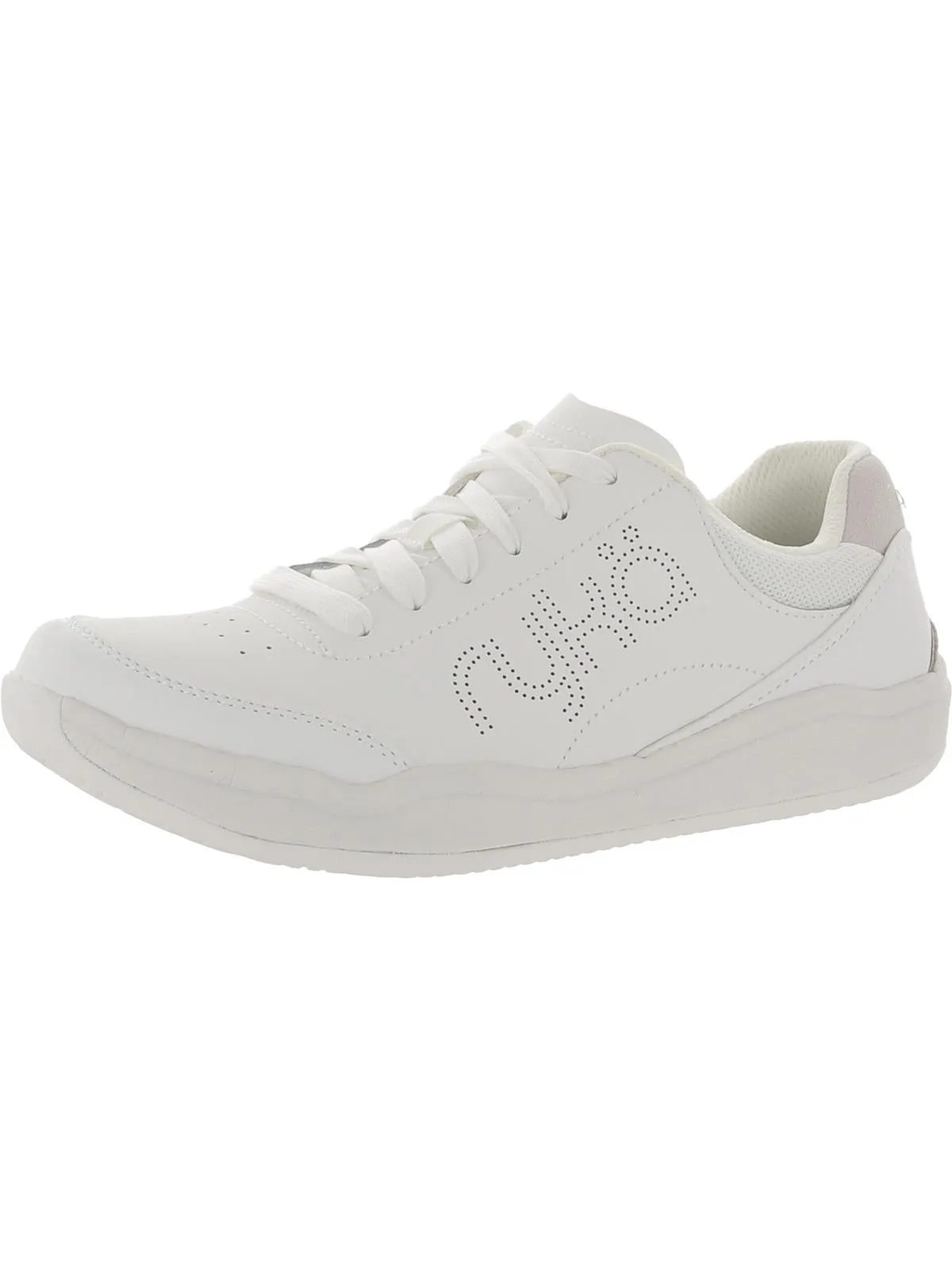 Court Side Womens Leather Lifestyle Athletic and Training Shoes