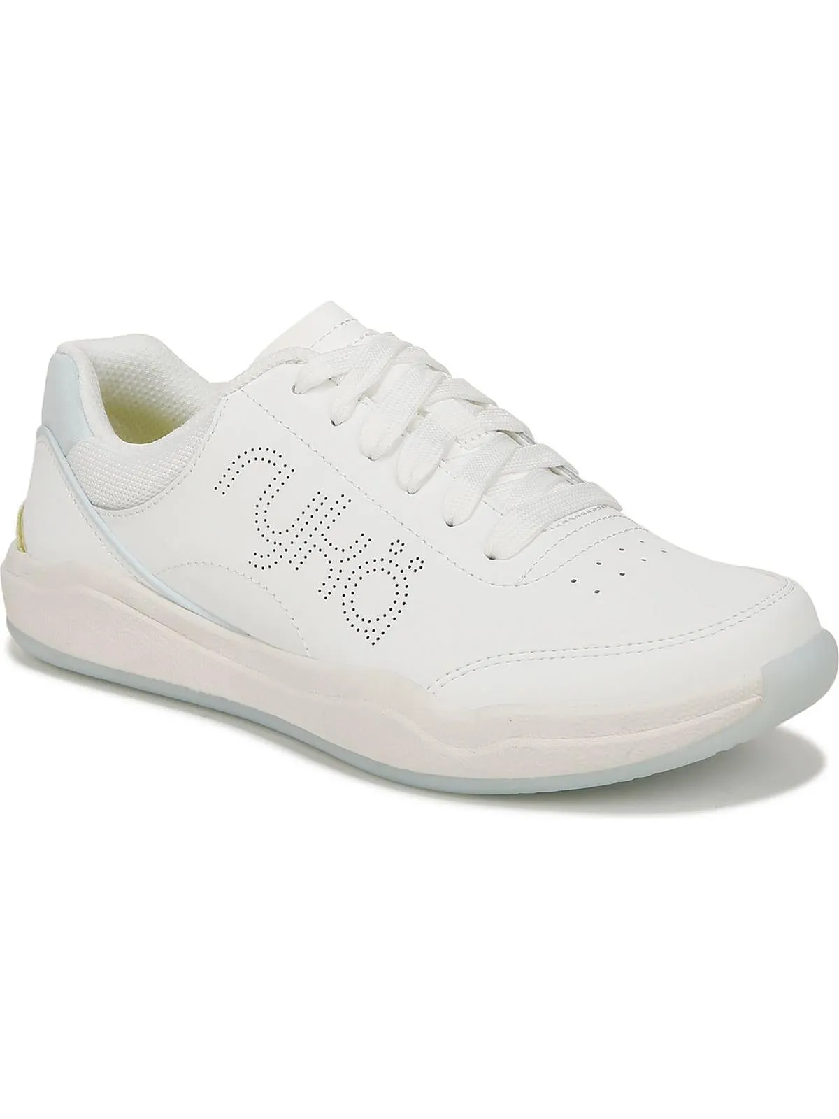 Court Side Womens Leather Lifestyle Athletic and Training Shoes