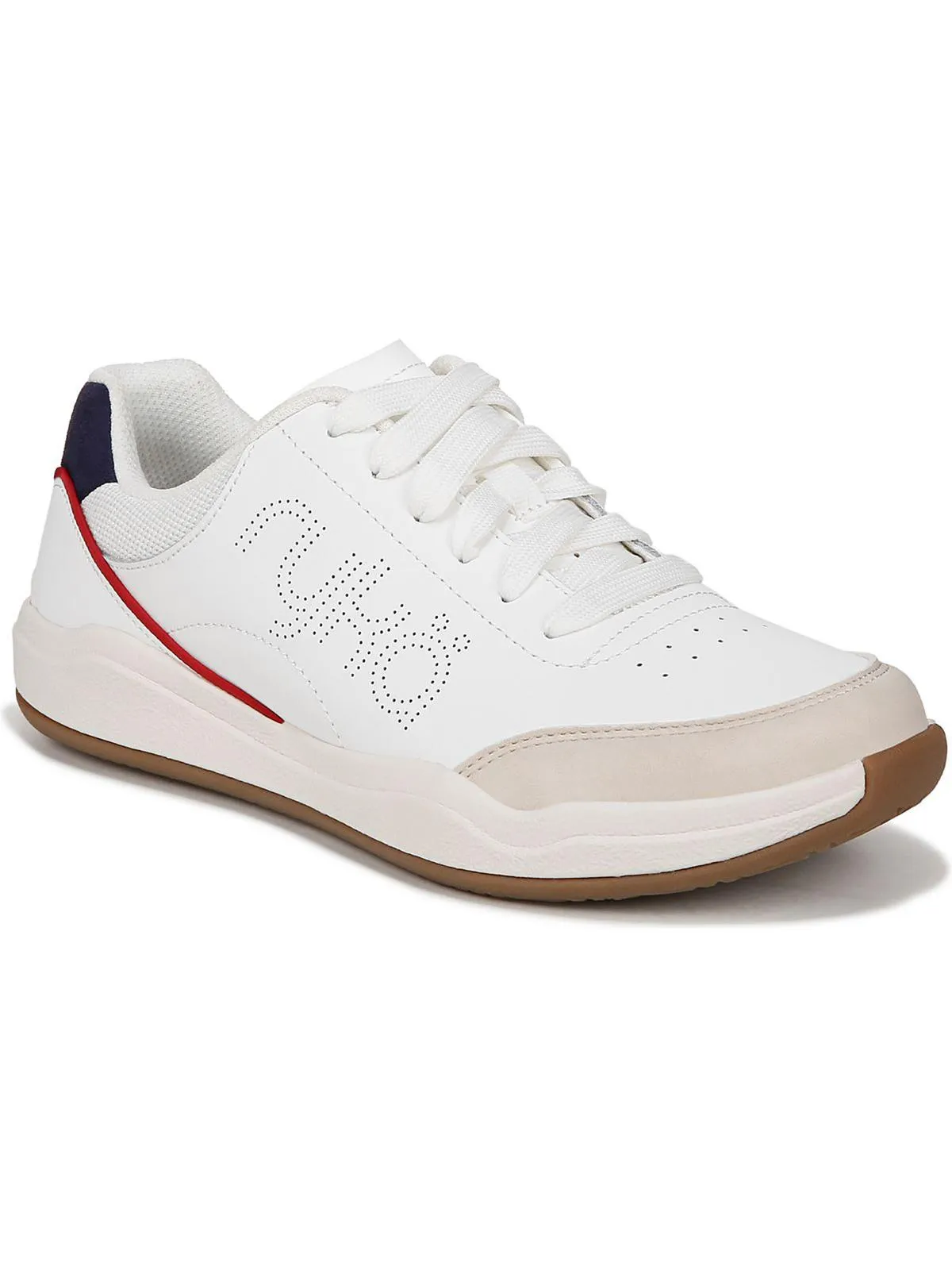 Court Side Womens Leather Lifestyle Athletic and Training Shoes
