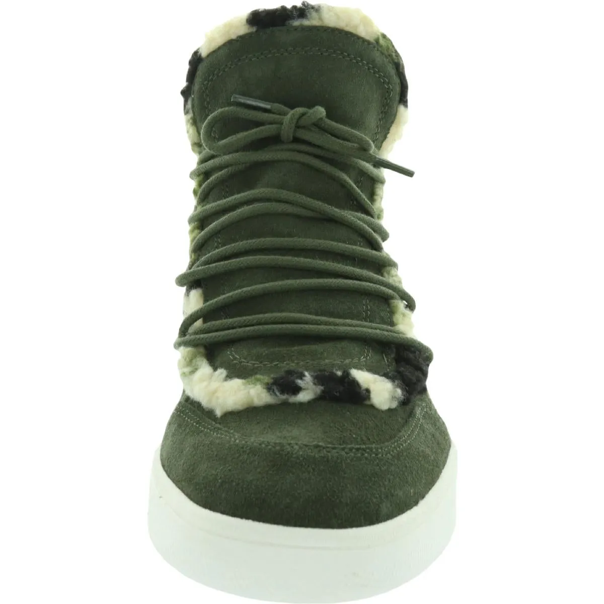 Debora Womens Suede Faux Fur Lined Casual and Fashion Sneakers