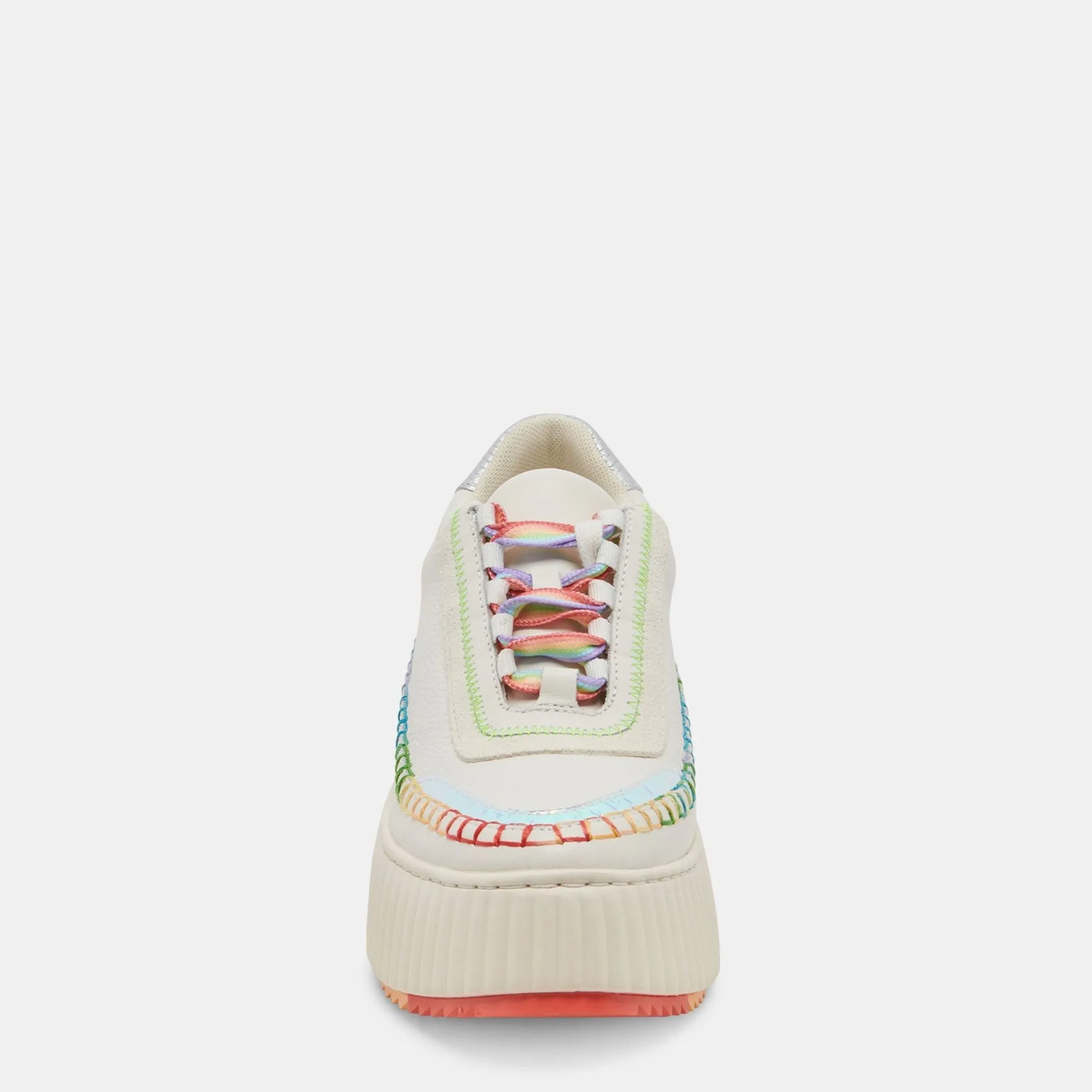 Dolen Pride Sneakers White Multi Leather
