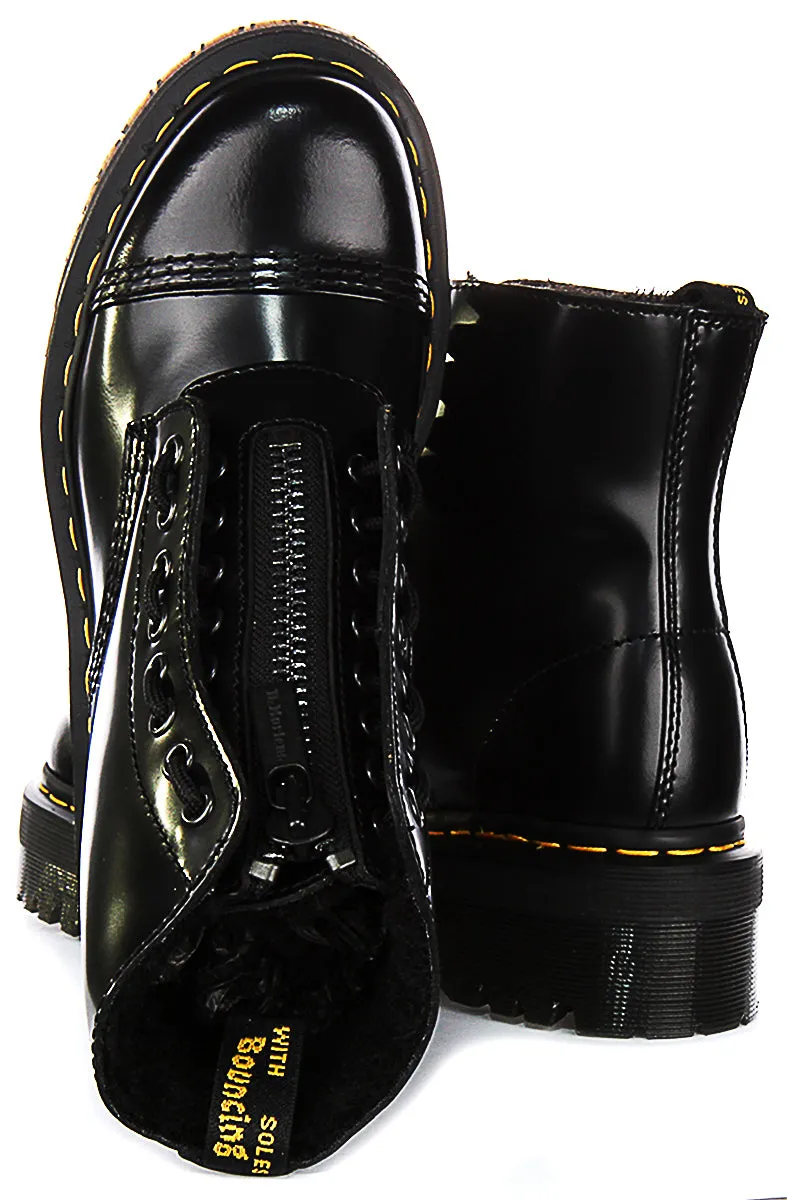 Dr Martens Sinclair Fur Lined In Black For Women Shoes Dr Martens