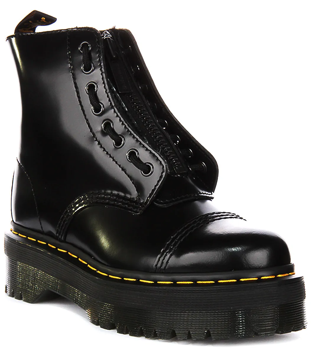 Dr Martens Sinclair Fur Lined In Black For Women Shoes Dr Martens