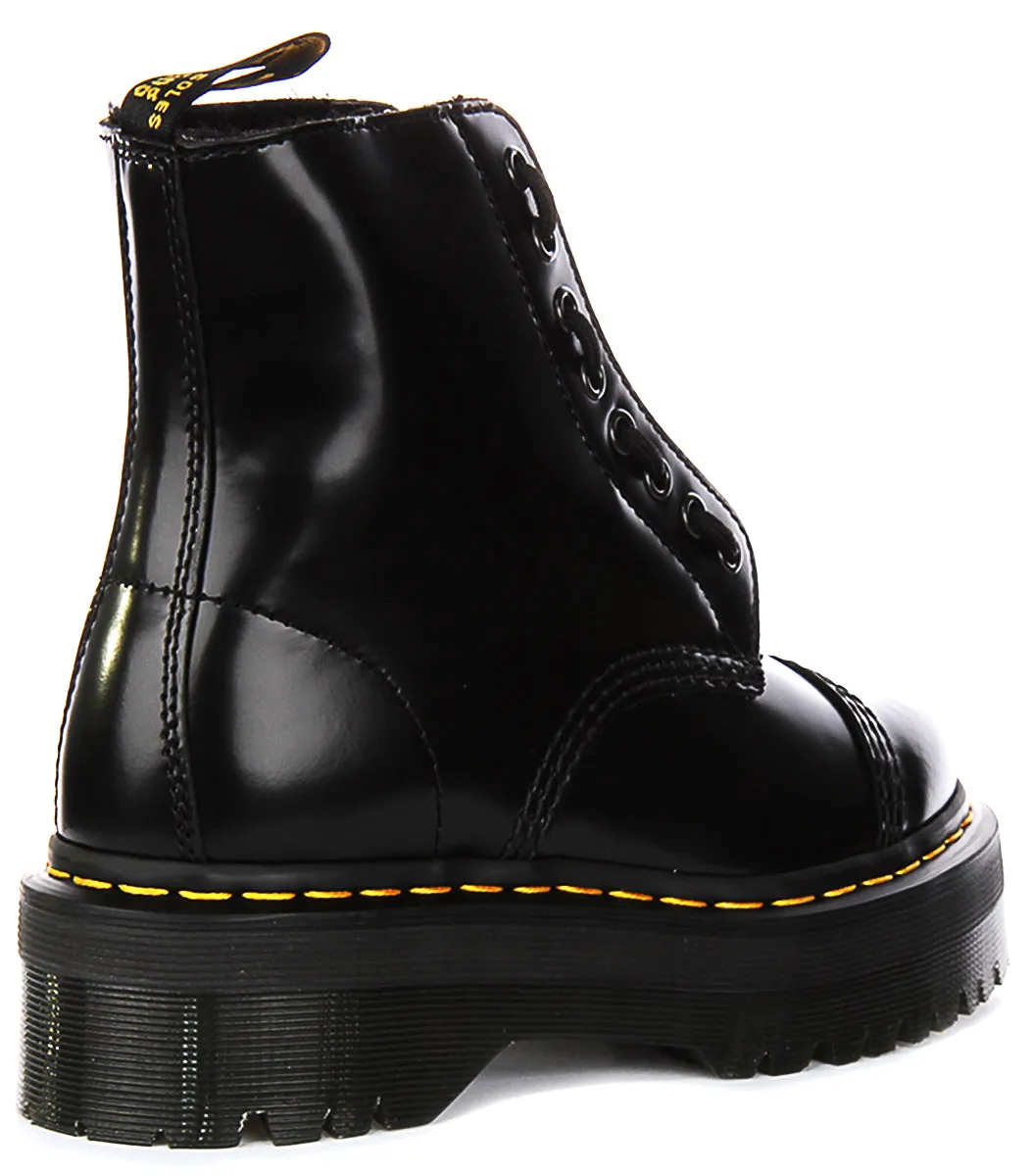 Dr Martens Sinclair Fur Lined In Black For Women Shoes Dr Martens
