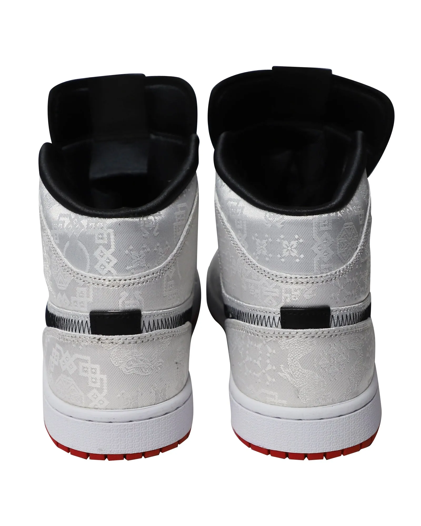 Edison Chen x Air Jordan 1 Mid �M�Tearless�M?CLOT in White Canvas