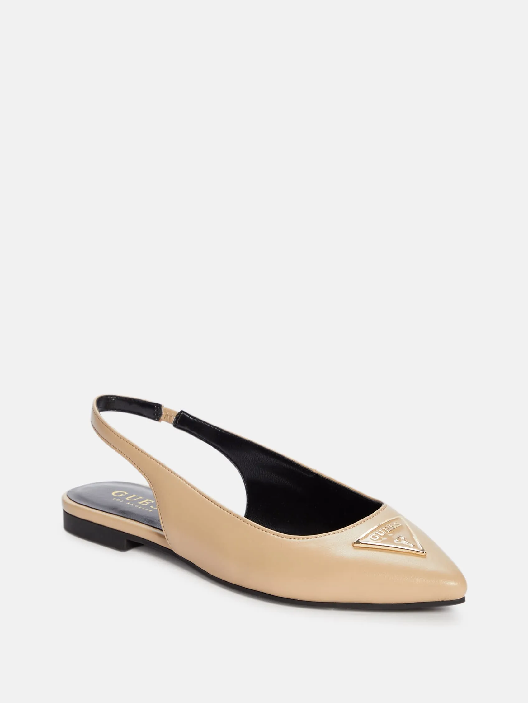 Ezras Pointed Sling Flats Hey Dude Shoes