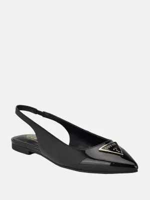 Ezras Pointed Sling Flats Hey Dude Shoes