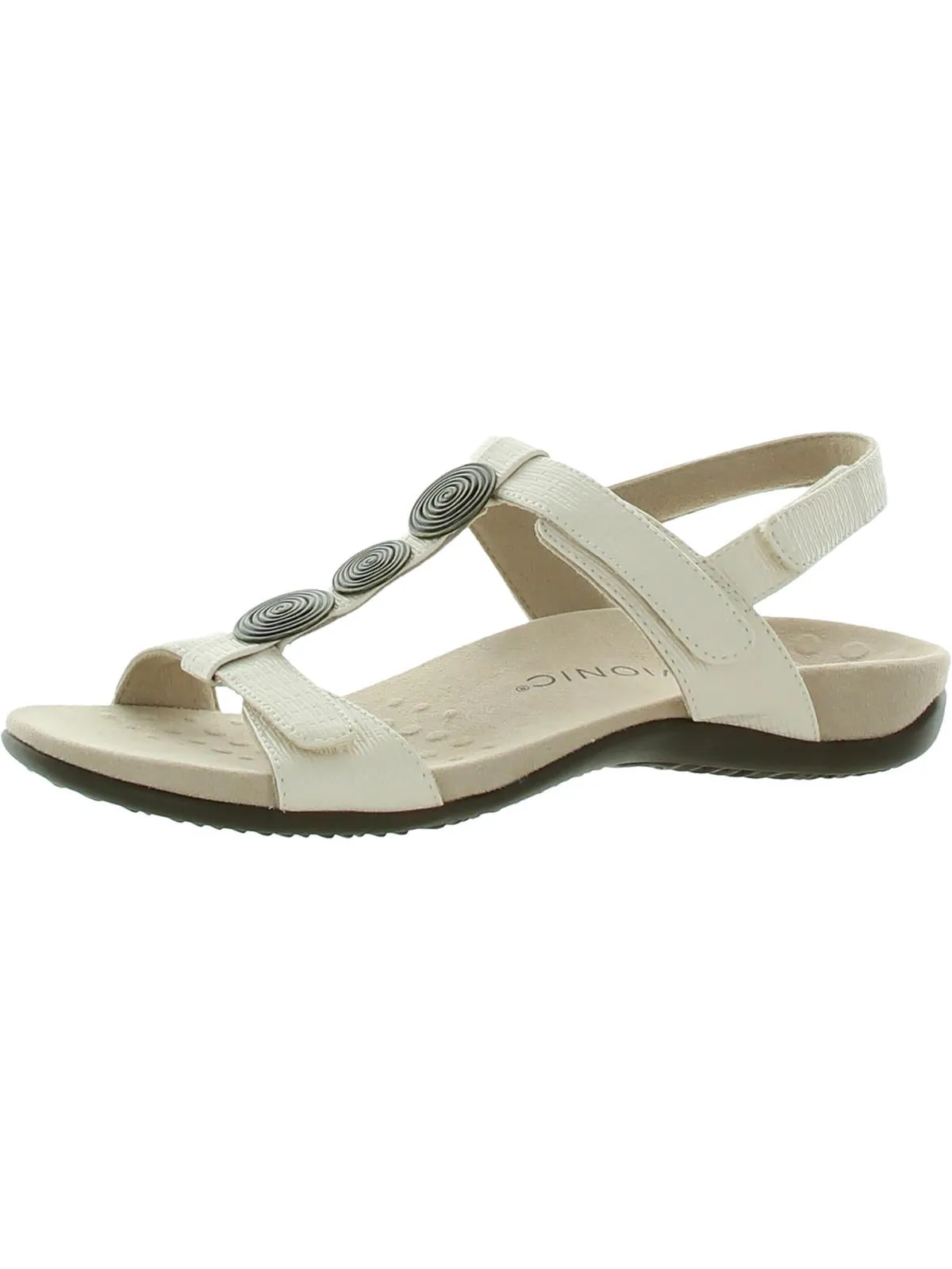 Farra Womens Patent Leather Wedge Sandals