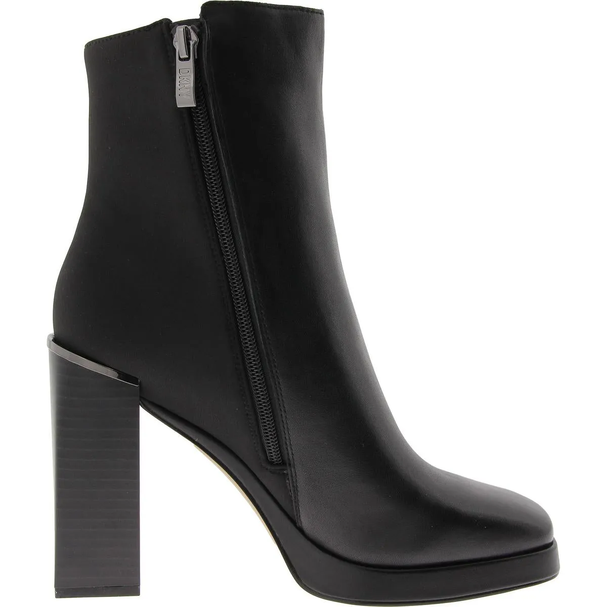 Felice Womens Leather Padded Insole Booties