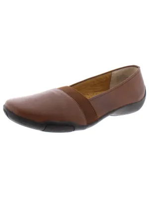 Grace Womens Cushioned Footbed Slip-On Flats