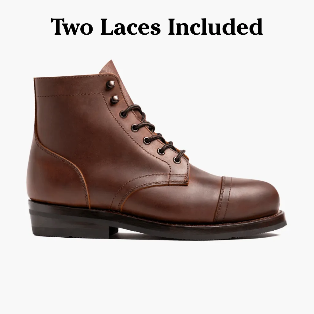 Heritage Captain | Rustic Brown