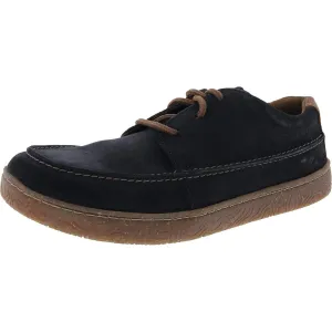 HODSON MOC Mens Cushioned Footbed Suede Boat Shoes