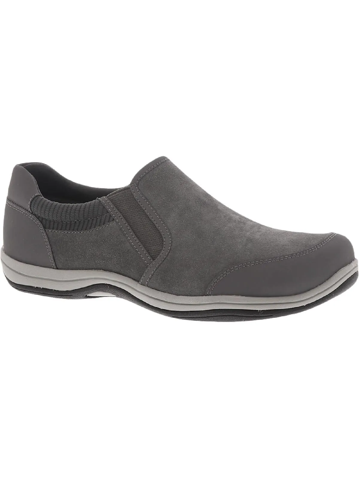 Infinity Womens Faux Suede Slip-On Casual and Fashion Sneakers