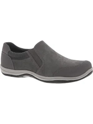 Infinity Womens Faux Suede Slip-On Casual and Fashion Sneakers