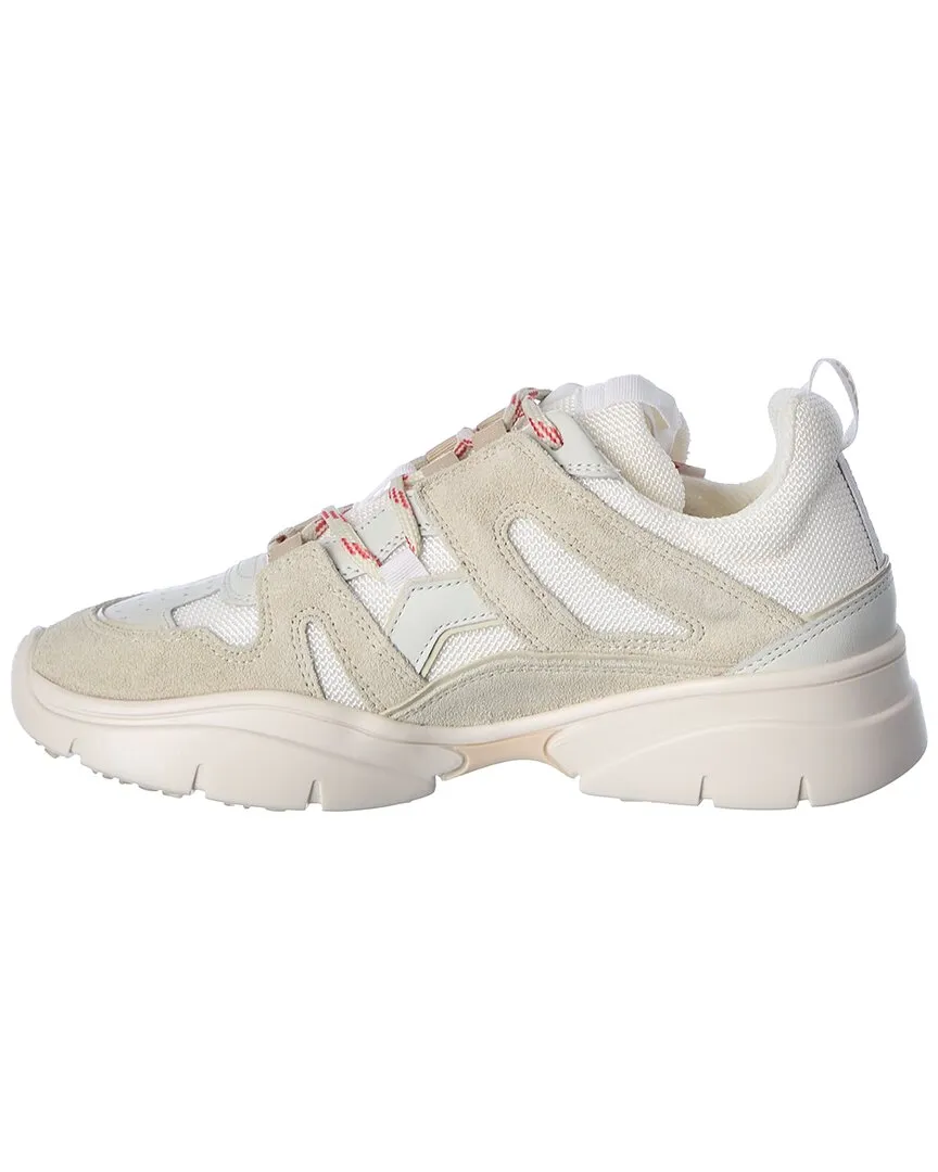 Isabel Marant Kindsay Suede & Leather-Trim Sneaker