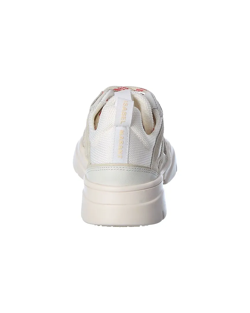Isabel Marant Kindsay Suede & Leather-Trim Sneaker