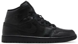 Jordan 1 Mid Triple Black (2022)