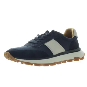 Kaiah Mens Lace-Up Leather Casual And Fashion Sneakers