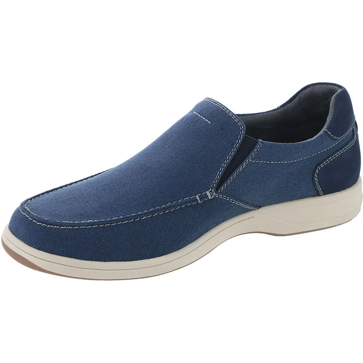 Lakeside Mens Canvas Lifestyle Slip-On Shoes