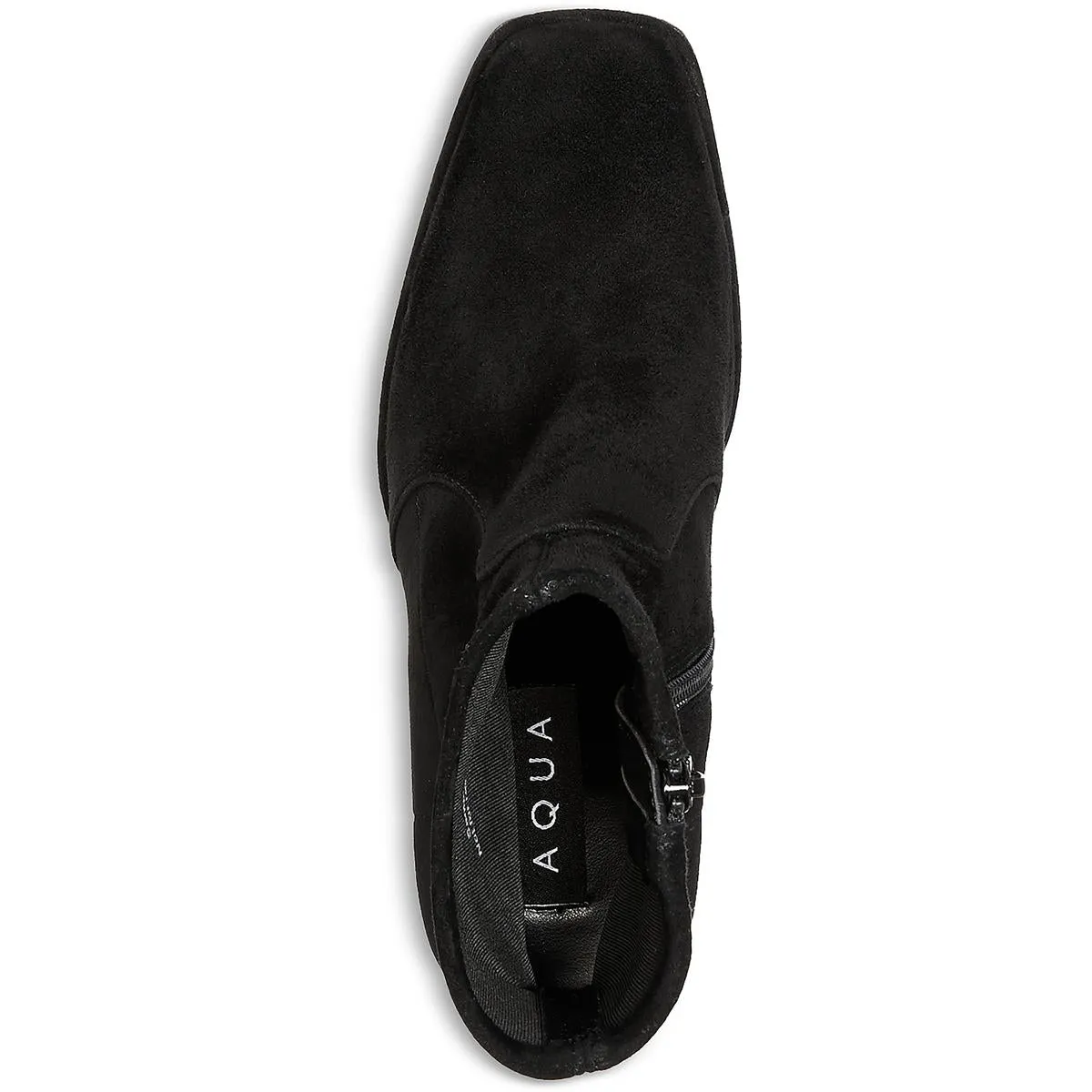 LANA Womens Suede Block heel Booties