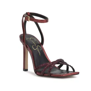 Leonah High Heel Sandal In Oxblood ecco Shoes