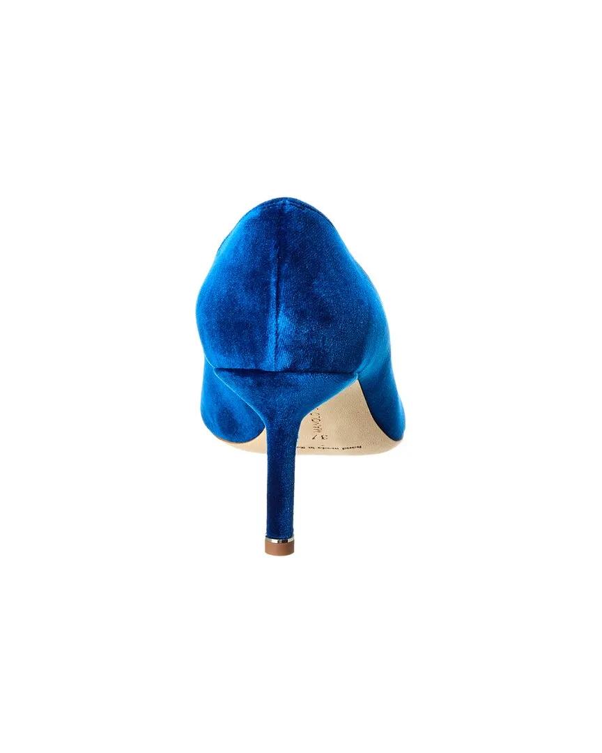 Manolo Blahnik Hangisi 70 Velvet Pump