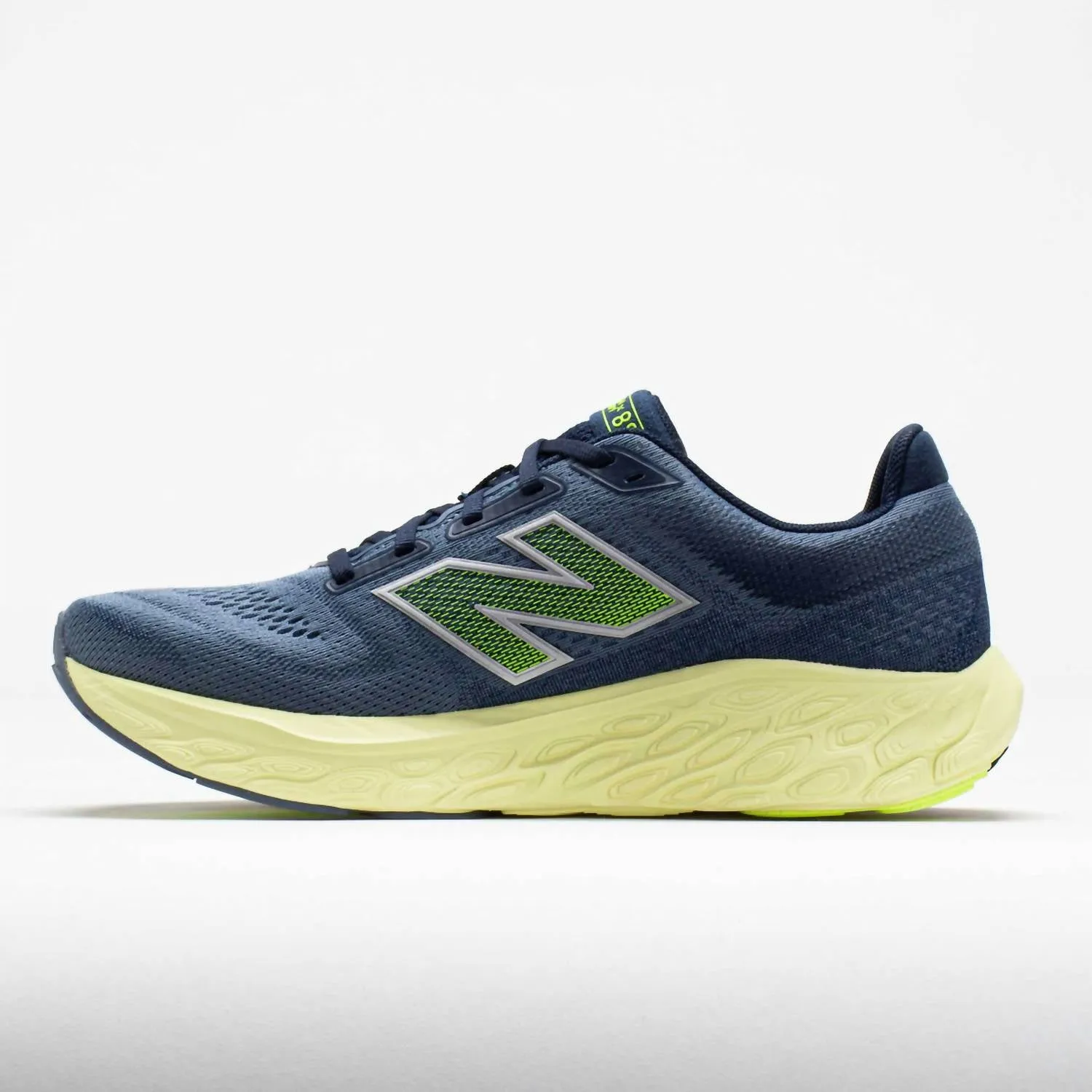 Men Fresh Foam 880 V14 Running Shoes In Grey Yellow