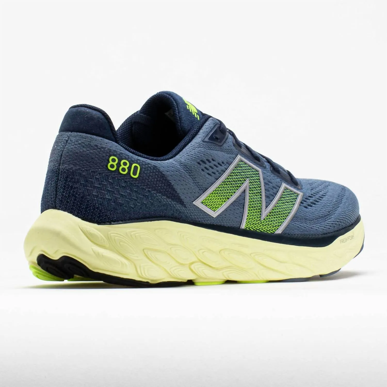 Men Fresh Foam 880 V14 Running Shoes In Grey Yellow
